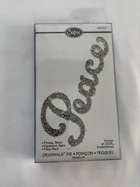 Sizzix Originals Peace Medium Cutting Die 656729 Rachel Bright